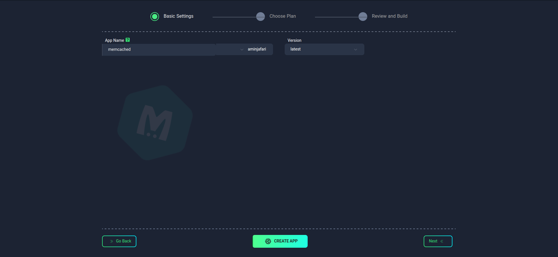 Initial Settings for Memcached