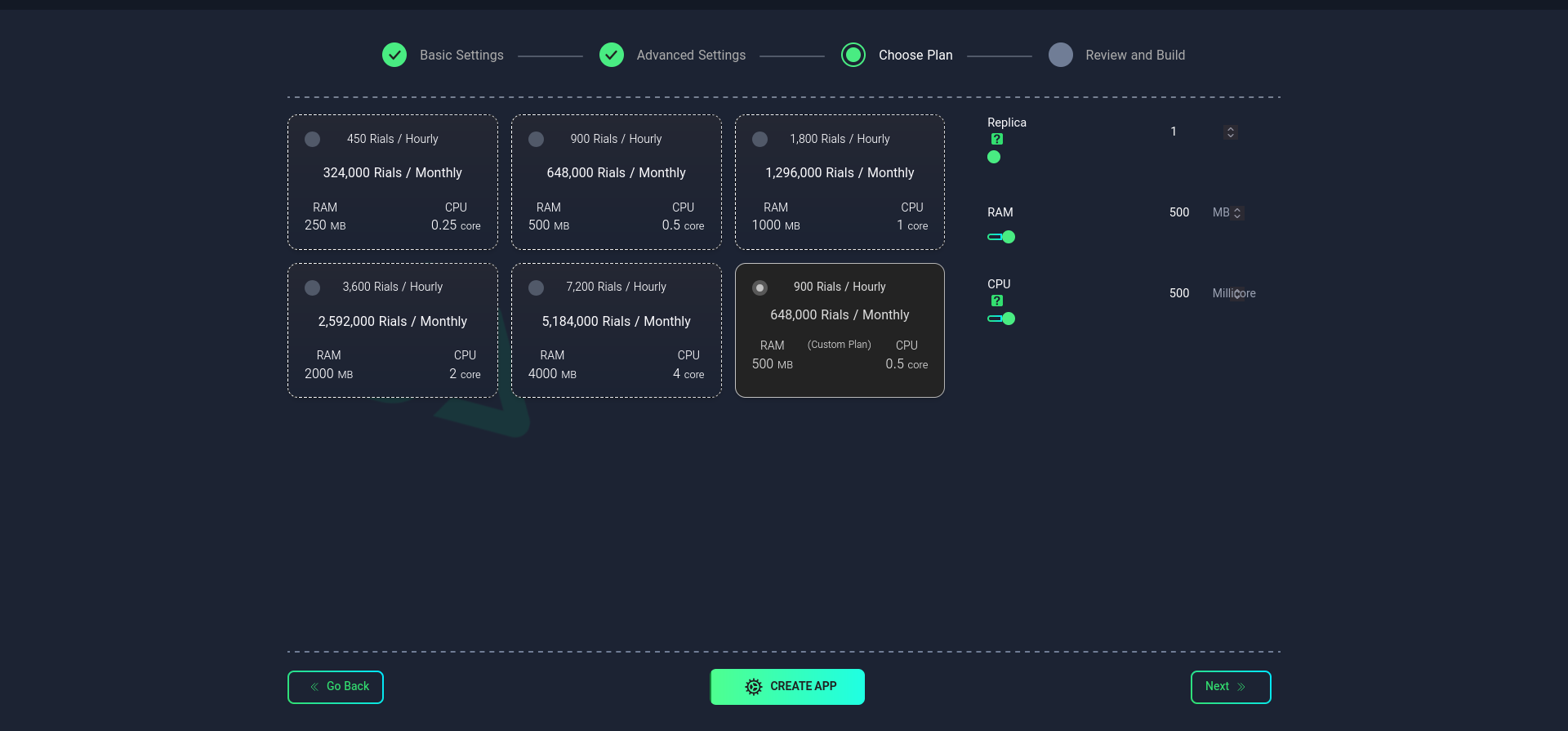 Select Nuxt Plan