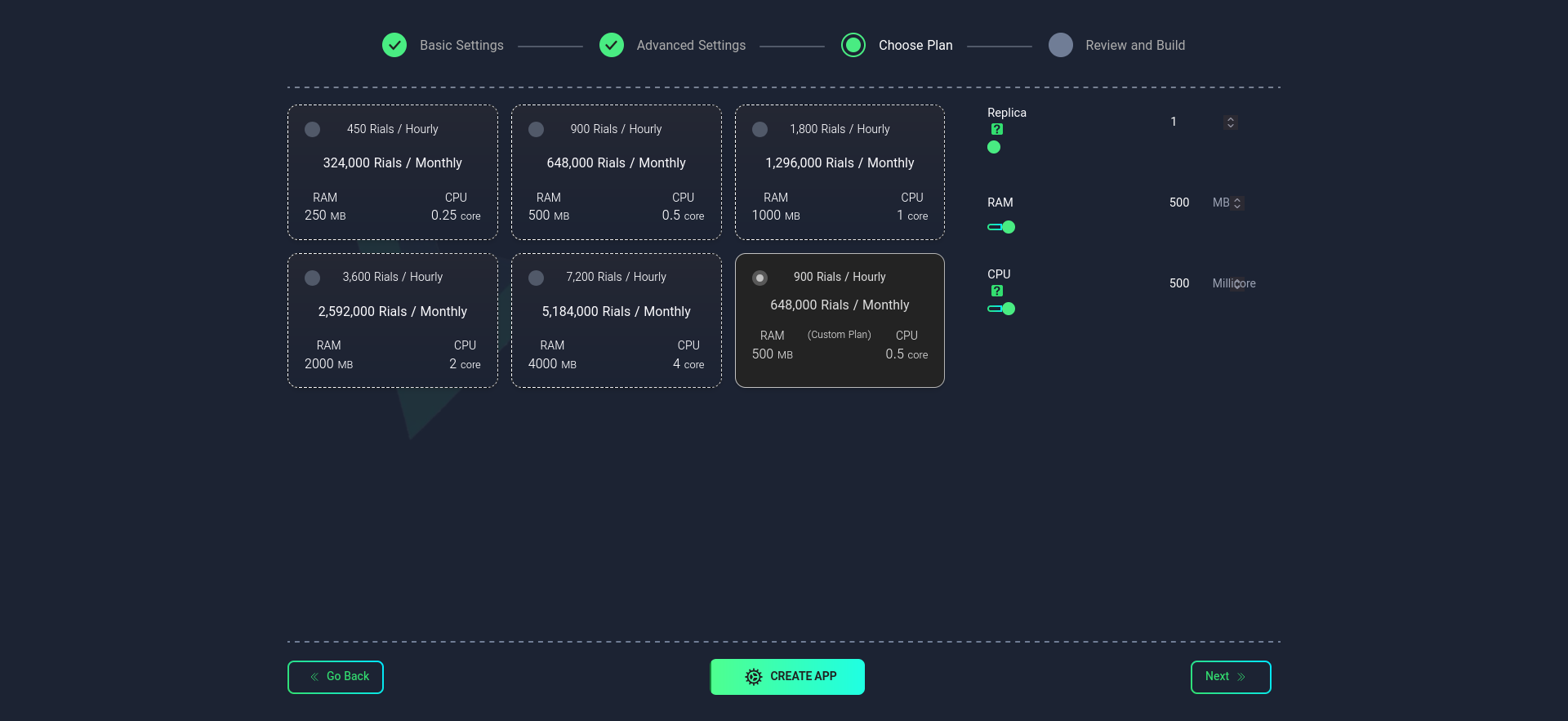 Select Vue Plan